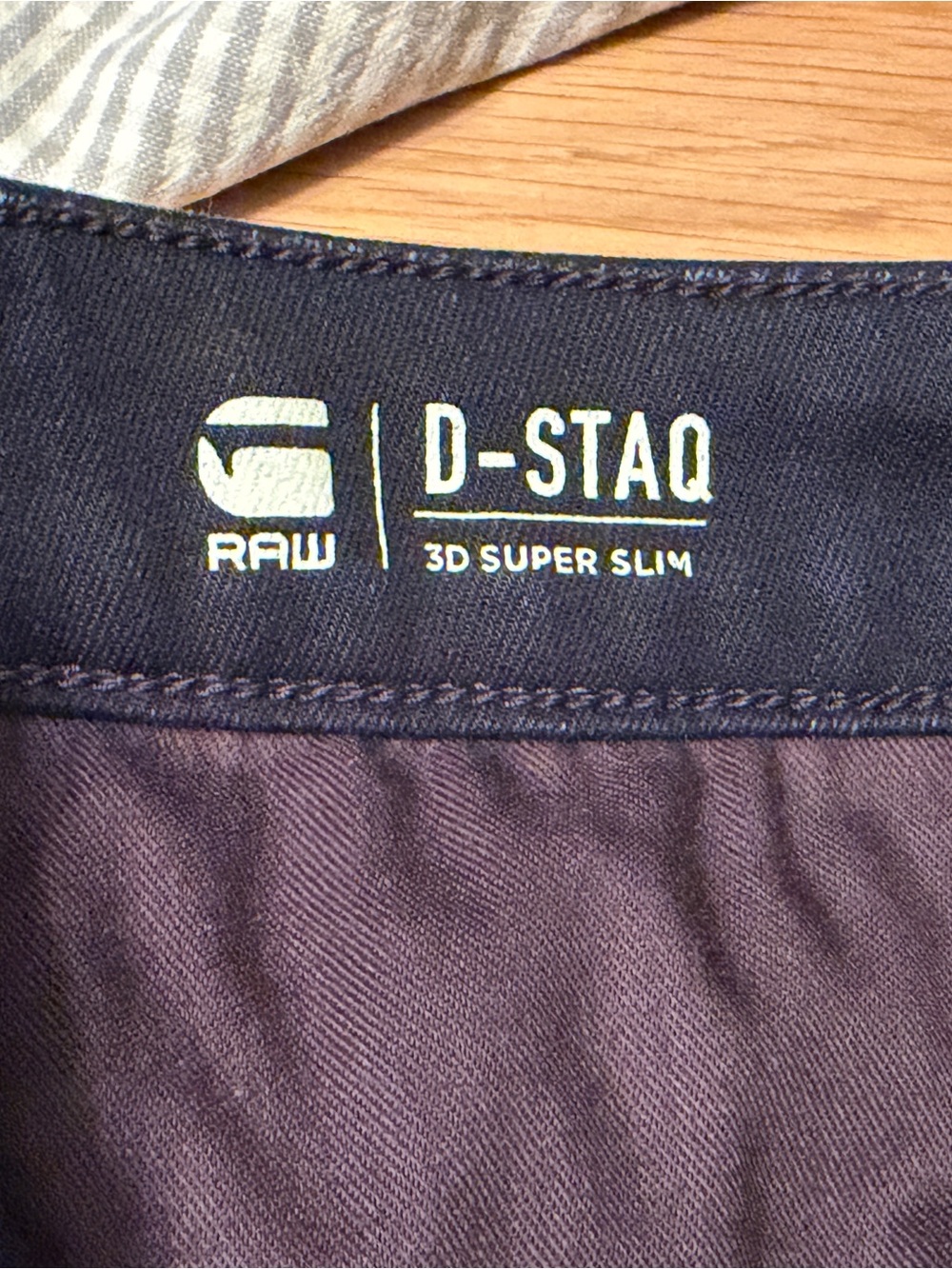 G-Star Raw Jeans Men’s 32x32 (33x31) Blue 3D Super Slim Pants - Picture 4 of 5